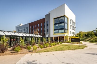 Exterior of Michigan Tech's East Hall.