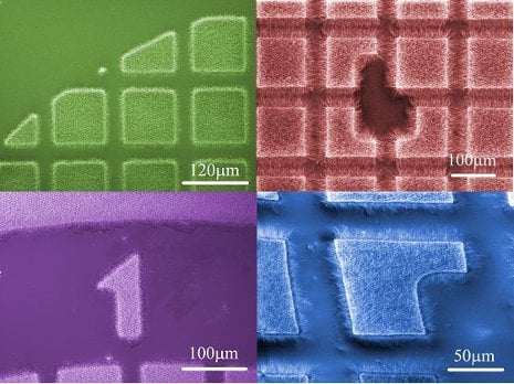 Yap's nanotubes Carpets of boron nitride nanotubes grown on a substrate by Yoke Khin Yap's research group