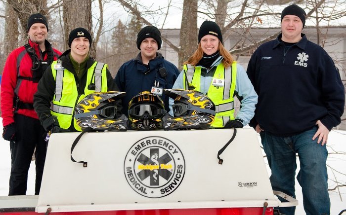 Team members include, left to right: Jon Stone, Nick Zochowski, Dustin Gaberdiel, Danielle Boettger, and Gage Pruyne.