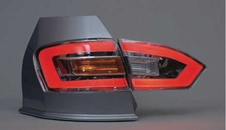 Taillight lens material by 3M