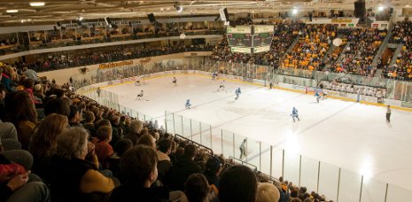 A new video scoreboard will replace the current scoreboard at the John J. MacInnes Student Ice Arena.