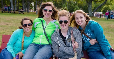 Tech women are active in campus life.