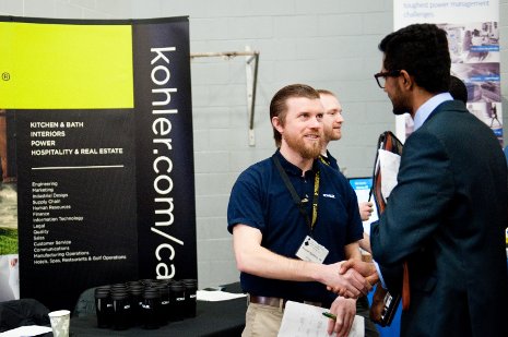 Career Fair is about building connections.