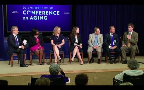 Panel speakers at the 2015 White House Conference on Aging.