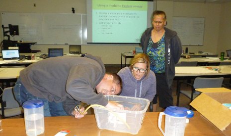 Middle-school science teachers explore new ways to make science relevant.