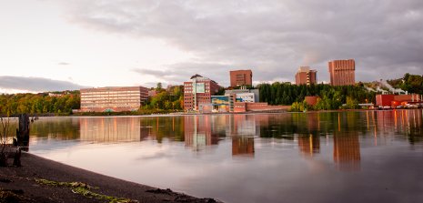 The campus of Michigan Tech.