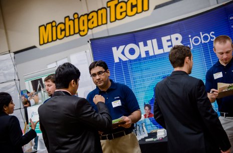 Employers rank Michigan Tech students among the best. 