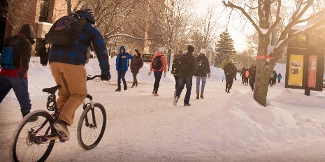 Enrollment is increasing at Michigan Tech.