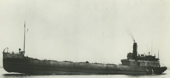 Ships Choctaw Another port-side view of Choctaw traveling light with much of its hull out of the water.