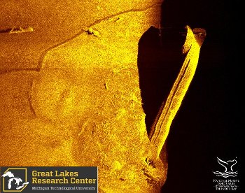 Ships Target2_70m An AUV-acoustic scan of the vessel identified as straight back steamer Choctaw collected in June, 2017.
