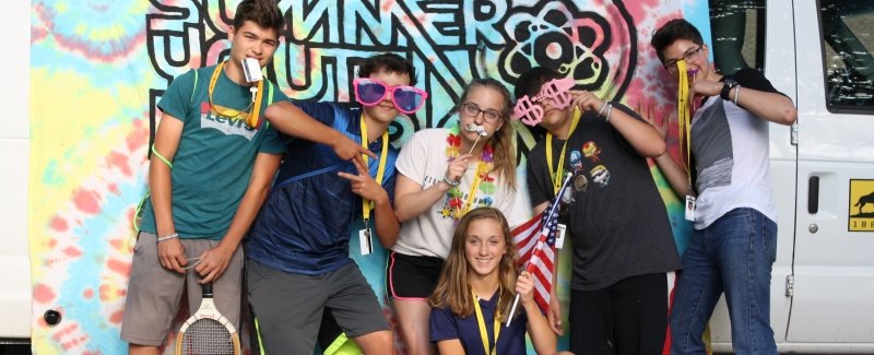 Summer Youth program students
