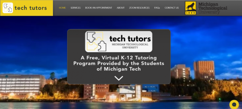 Tech Tutors website 