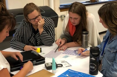 teachers doing unboxed