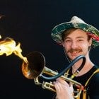 Warmest Wishes from Husky Nation - The Huskies Pep Band version of Sevens Pipers Piping? A quartet of flaming trumpets (the perfect accompaniment to 11 drummers drumming). Learn the secrets behind the fiery Huskies Pep Band Tradition in the latest Stories From Husky Nation.