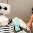 Huskies Pioneer Robotic Frontiers - By using digital twins and open-source software, our students are exploring how robots can safely integrate into hospitals, homes, and workspaces. Meet the newest members of the Human-Robot Interaction Lab in the story on Michigan Tech News.