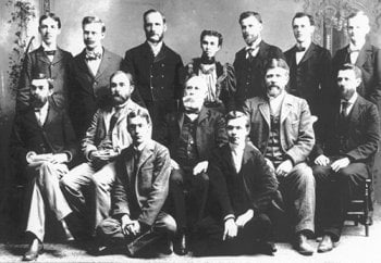 The MCM Faculty of 1896