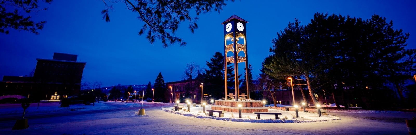 Michigan Tech's clock tower.