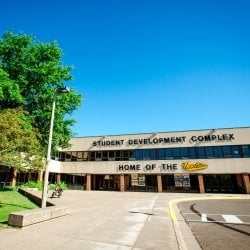 Exterior of the Student Development Complex