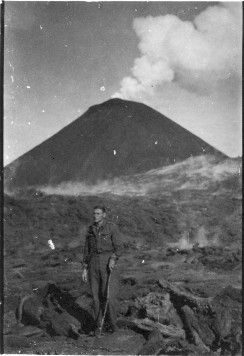 Simon Carns grandfather (John Gale) at Vesuvius in later 1943
