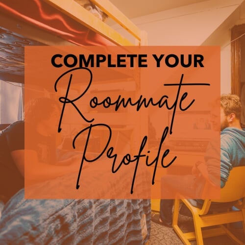 Complete Your Roommate Profile