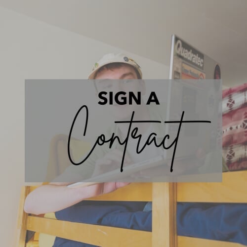Sign a Contract