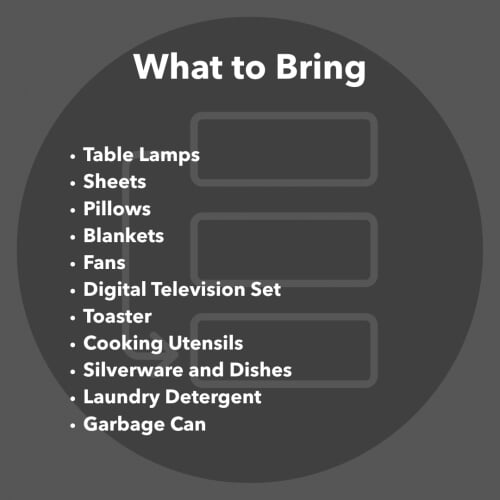 What to Bring