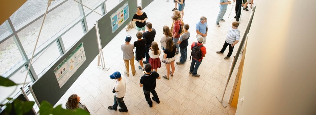 Poster session in GLRC