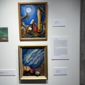 Tammy Gajewski artwork missing bats and desert dreams of night skies