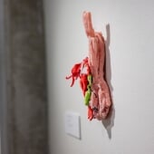 red, green, and pink by Douglas Degges