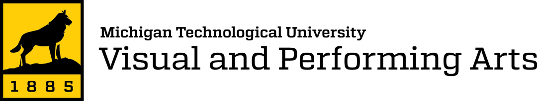 Michigan Tech Visual and Performing Arts Logo