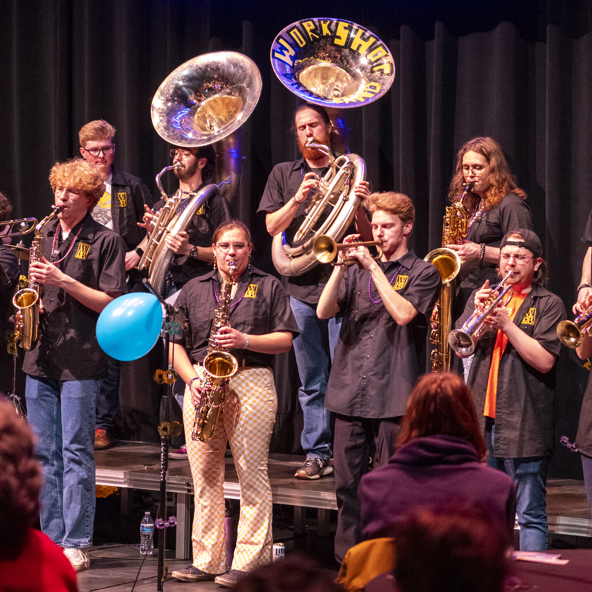 Workshop Brass Band perform at Mardi Gras 2024
