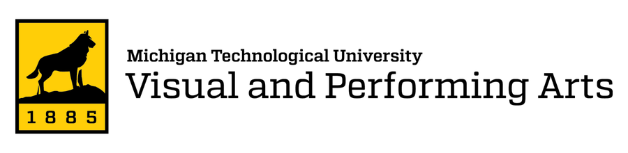 Michigan Tech Visual and Performing Arts Logo