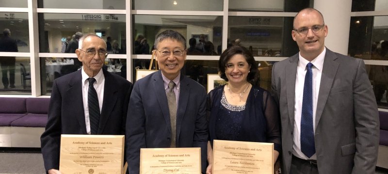 David Hemmer with 2019 CSA Academy Inductees