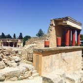 Crete, Greece. The Knossos.