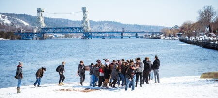 From April 10-12, Michigan Tech welcomed over 400 civil engineering students from universities across Michigan and Ohio to Houghton for the annual Eastern Great Lakes Student Symposium.
