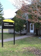 Center for Diversity and Inclusion building exterior.