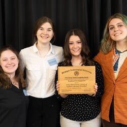 SMLS poses with 2026 Exceptional Civic Engagement Award