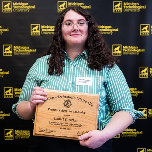 President's Award for Leadership Recipient Isobel Bowker