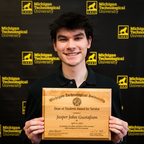 Dean of Students' Award for Service Jasper John Gustafson
