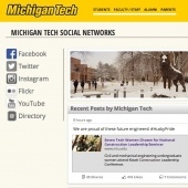 Michigan Tech Socail Media