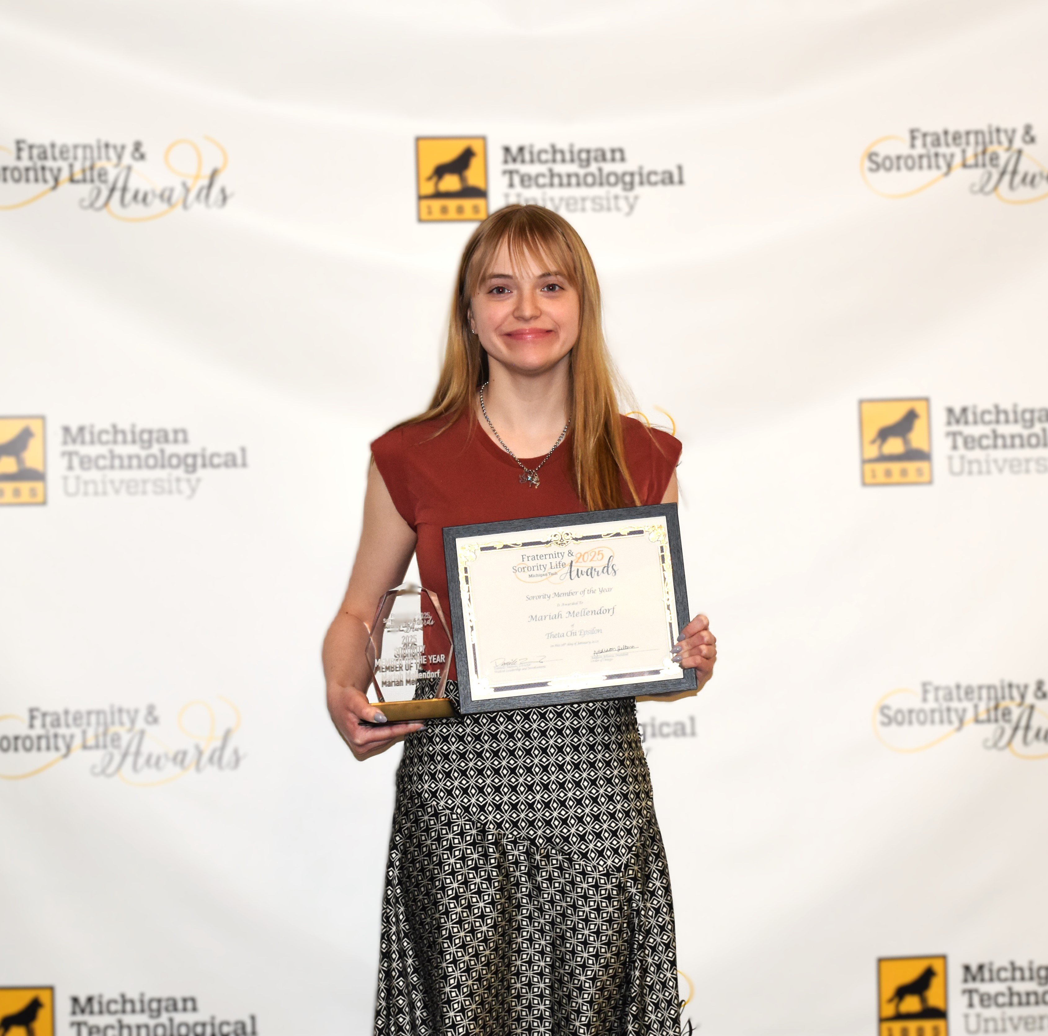 Mariah Mellenorf, Sorority Member of the Year