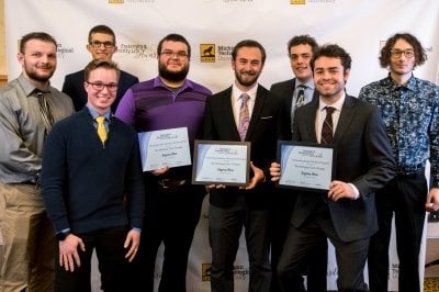 photo of greek life fraternity recipients 2020