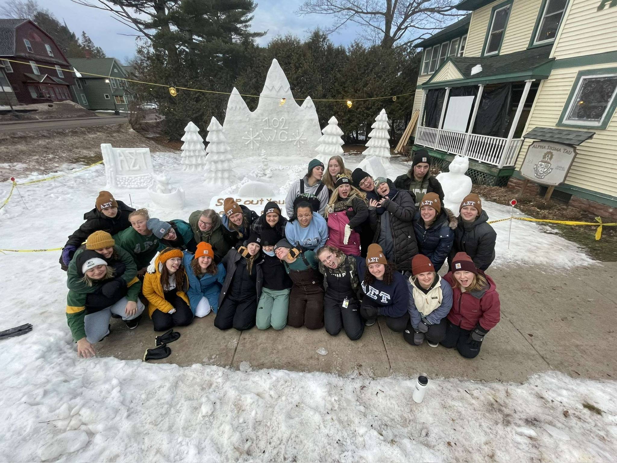 AST Winter Carnival Month-Long Statue
