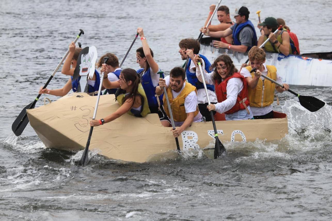 Homecoming Cardboard Boats