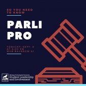 So you need to know Parli Pro?