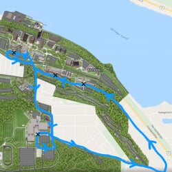 K-Day Shuttle Route