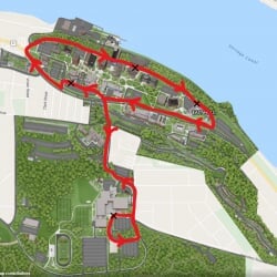 K-Day Shuttle route 