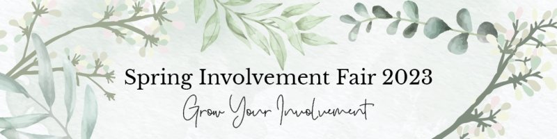 Involvement Fair Header