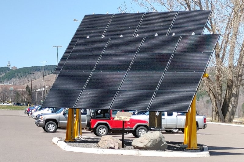 Solar Panels on Campus