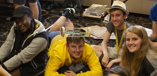 Engineering Scholars Program students enjoying free time